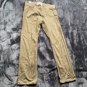 Levi’s Strauss army green size 34x32 jeans used